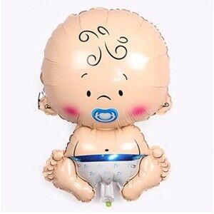 Ceqiny 2PCS Baby boy Balloon Set Aluminum Foil Balloons